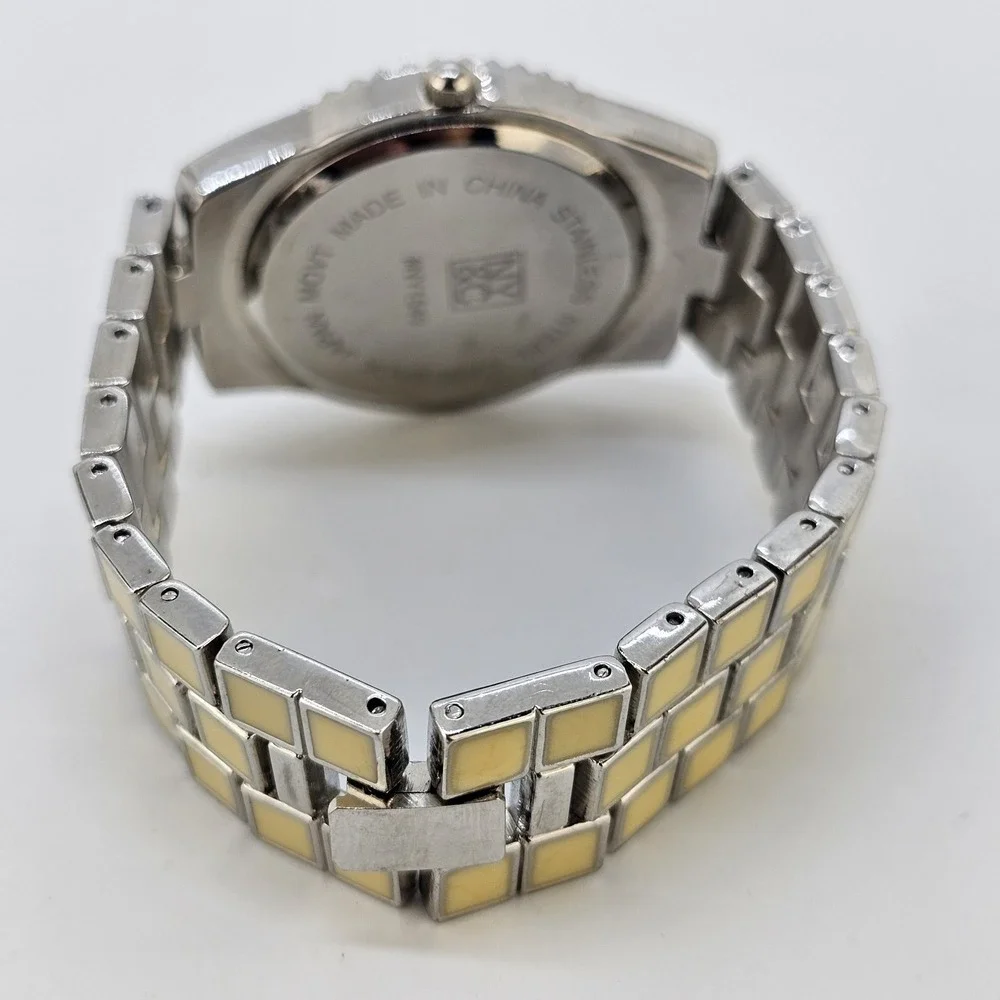 NYC Women's Watch 34MM MOP White Dial Multicolor Metal Bands 5.25
